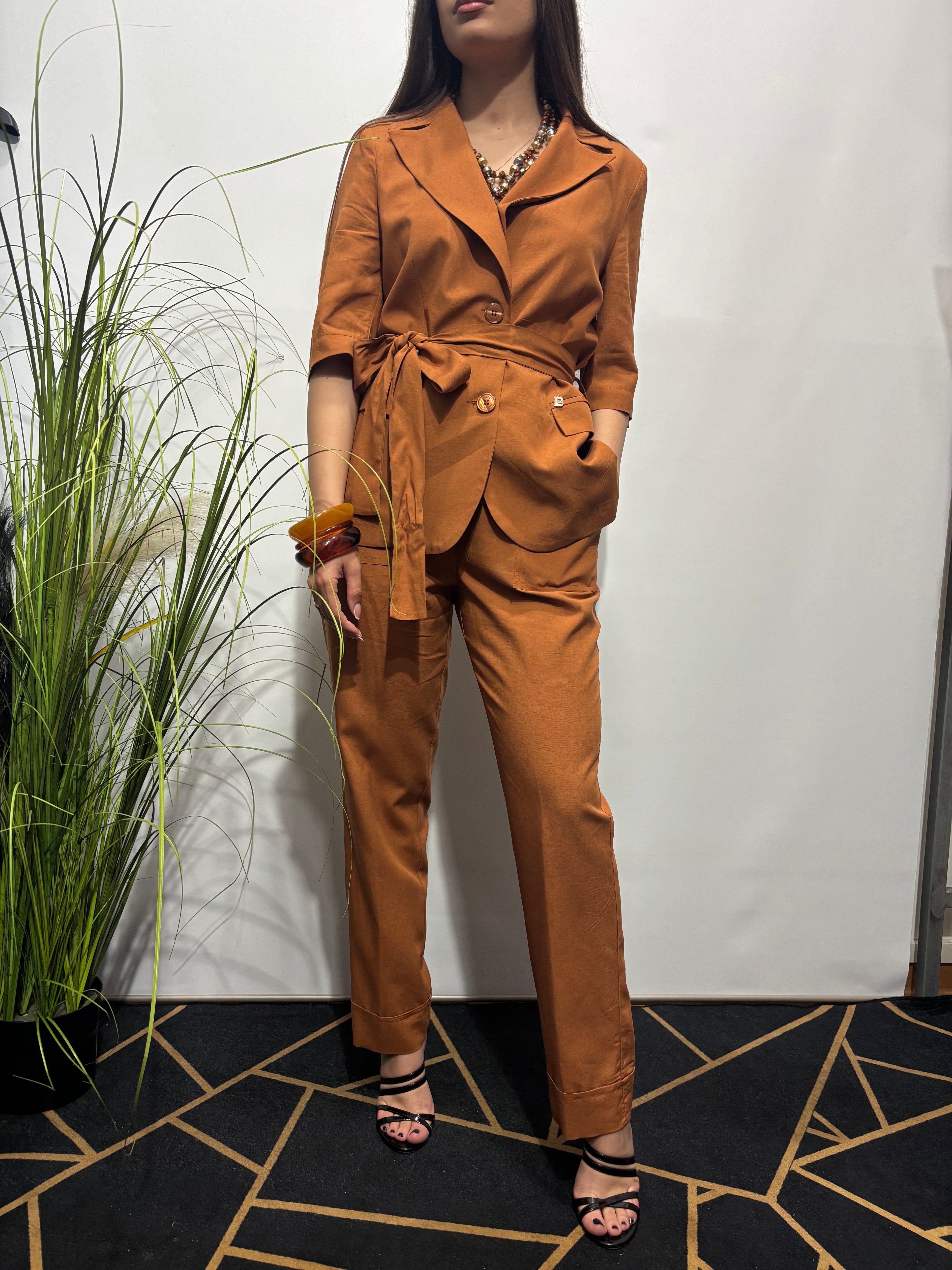 Tailleur Tabacco Laura Biagiotti