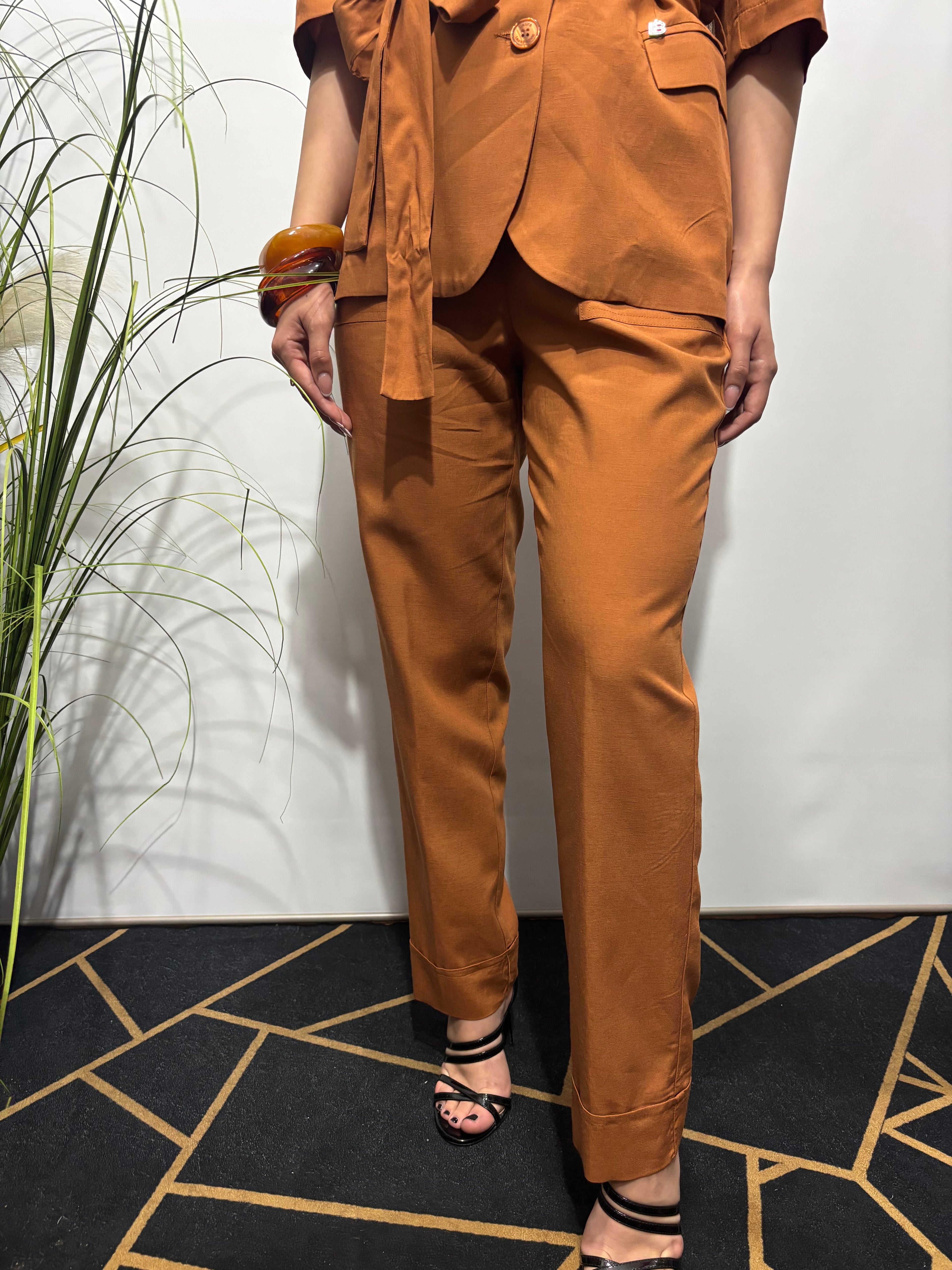 Tailleur Tabacco Laura Biagiotti