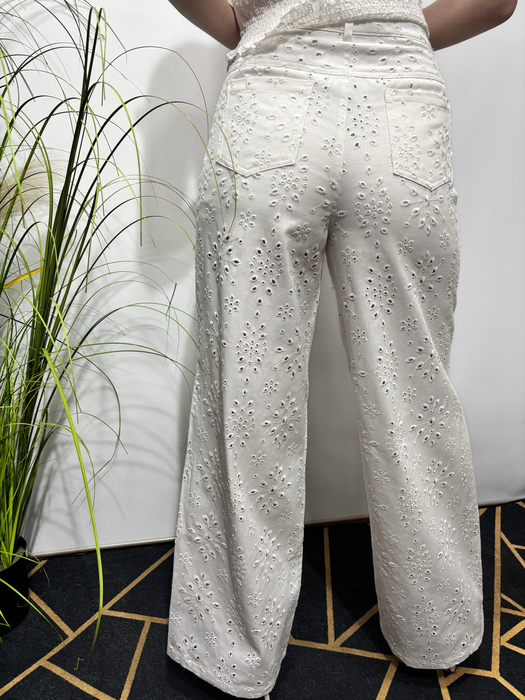 Jeans pizzo San gallo