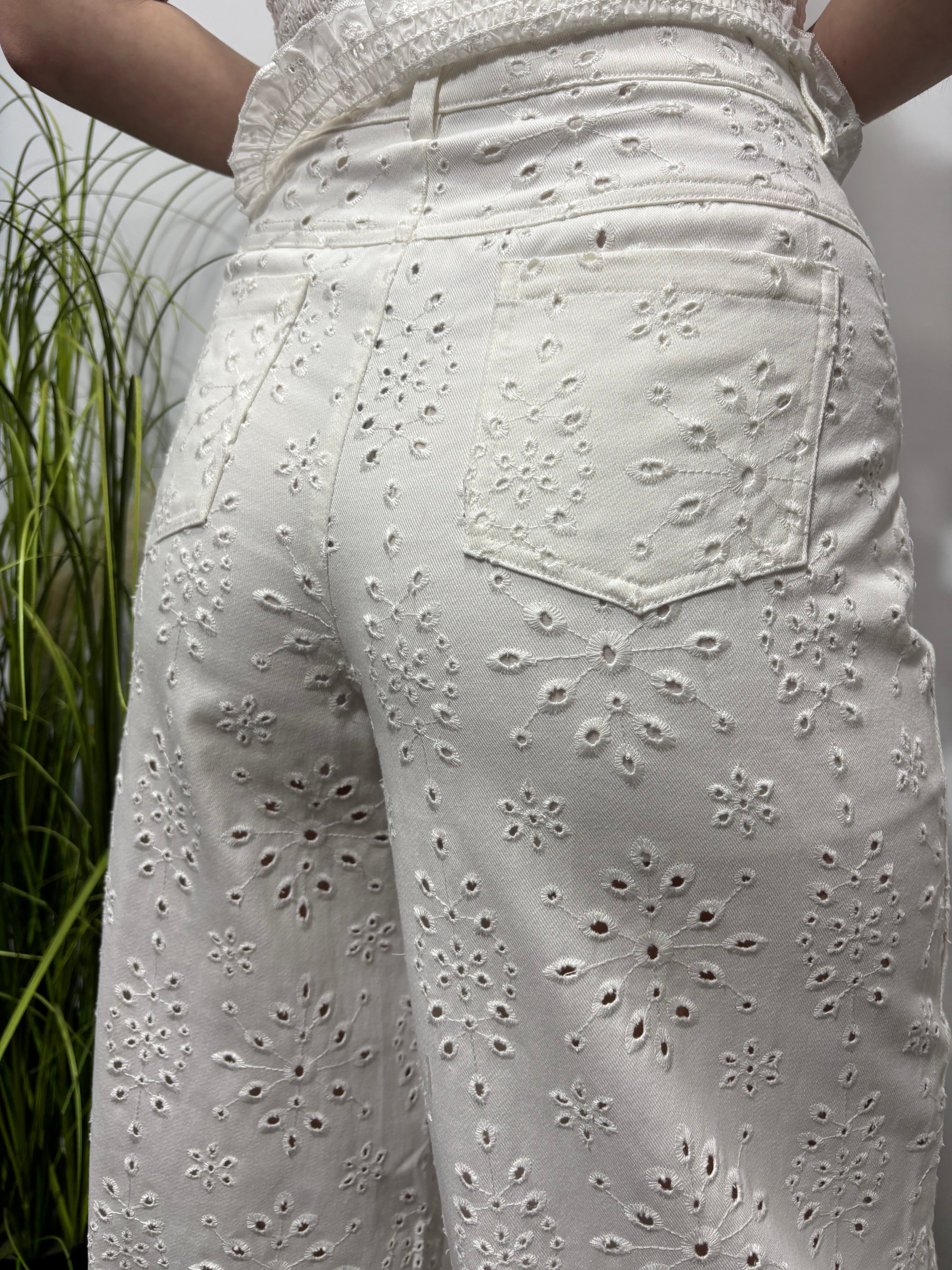 Jeans pizzo San gallo