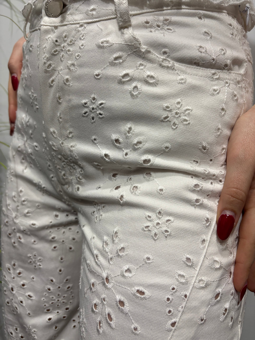 Jeans pizzo San gallo