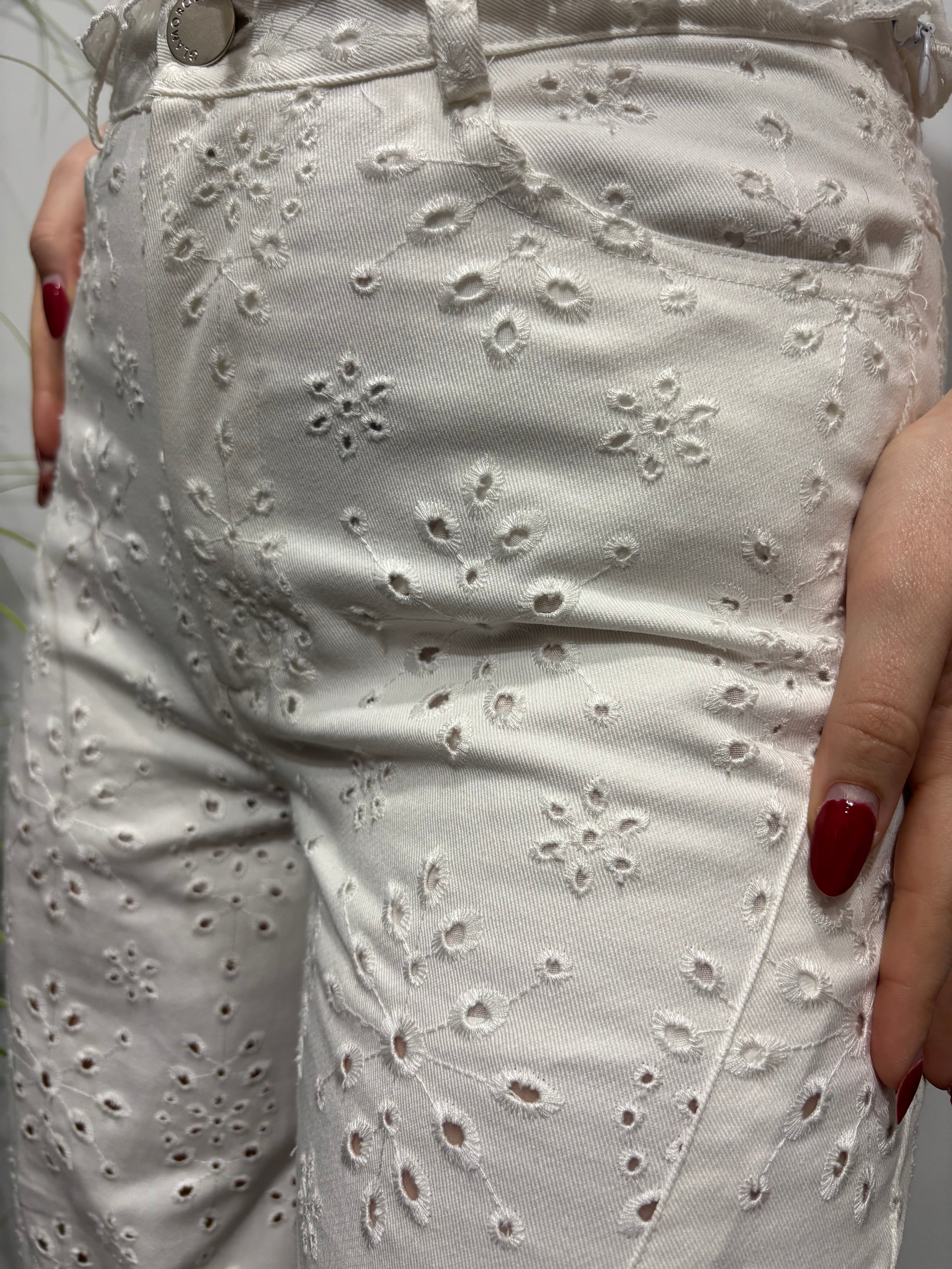 Jeans pizzo San gallo