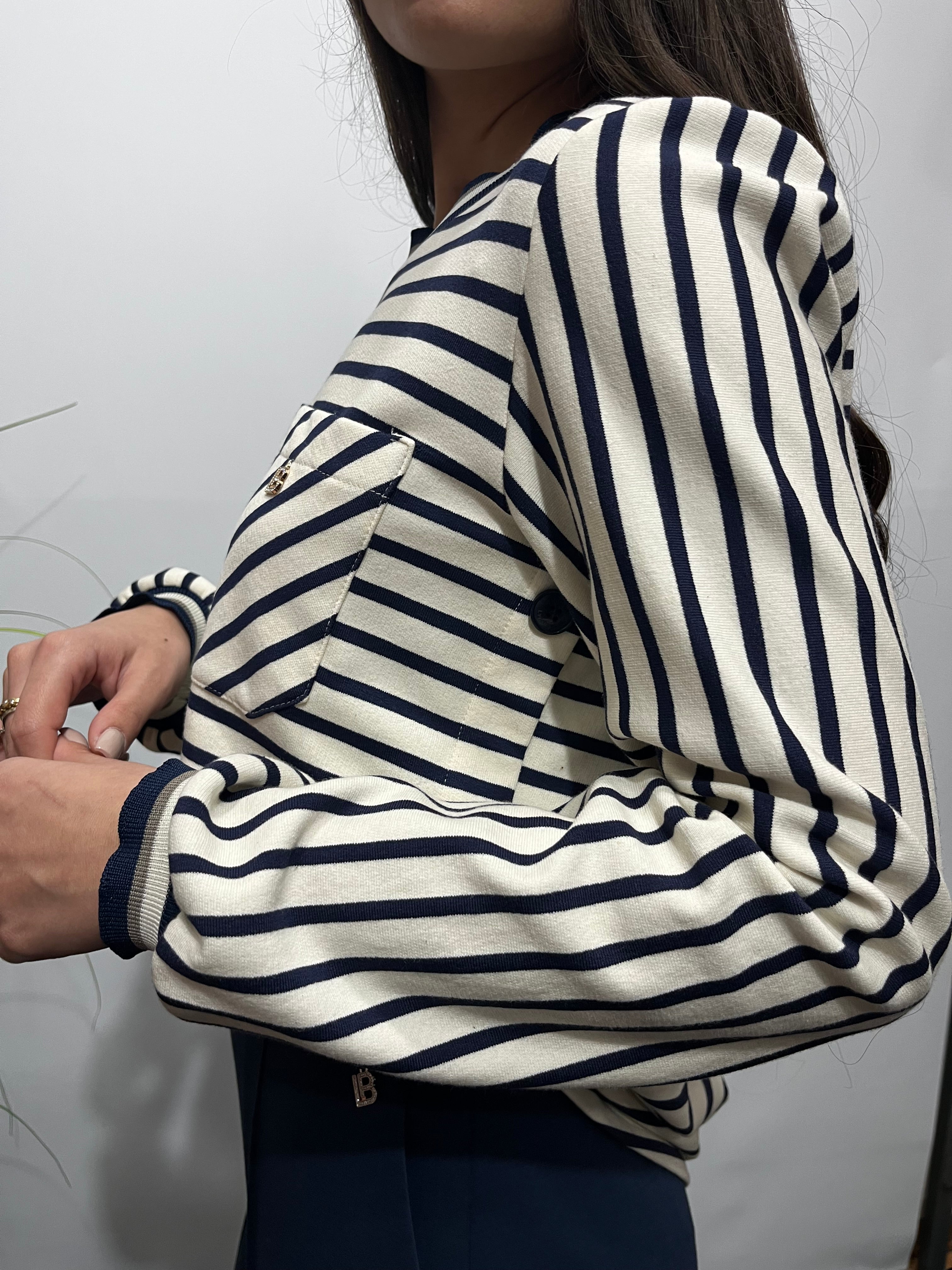 T-shirt a righe LAURA BIAGIOTTI