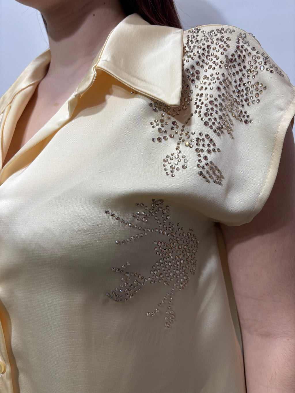 Camicia dettaglio strass