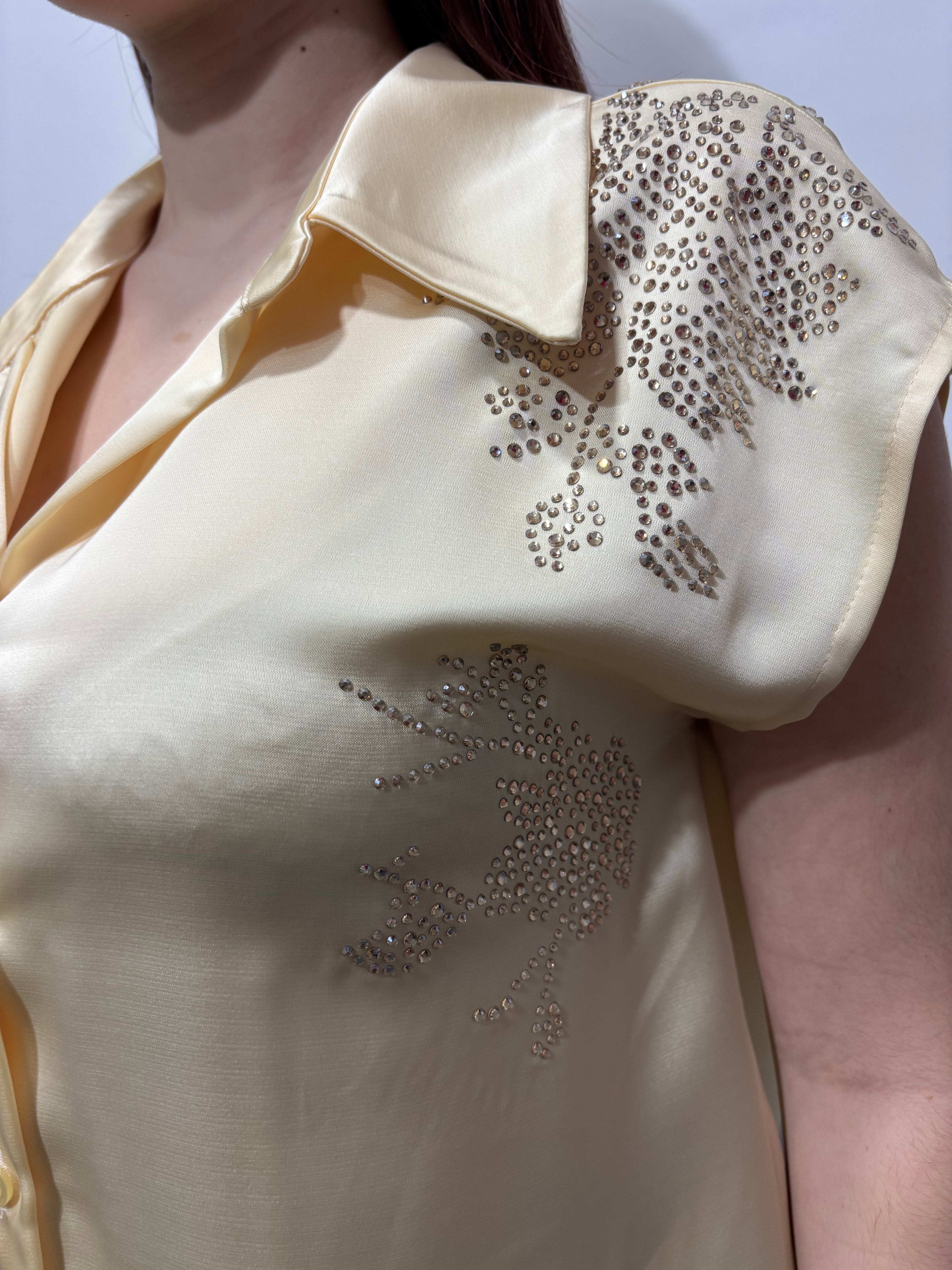 Camicia dettaglio strass