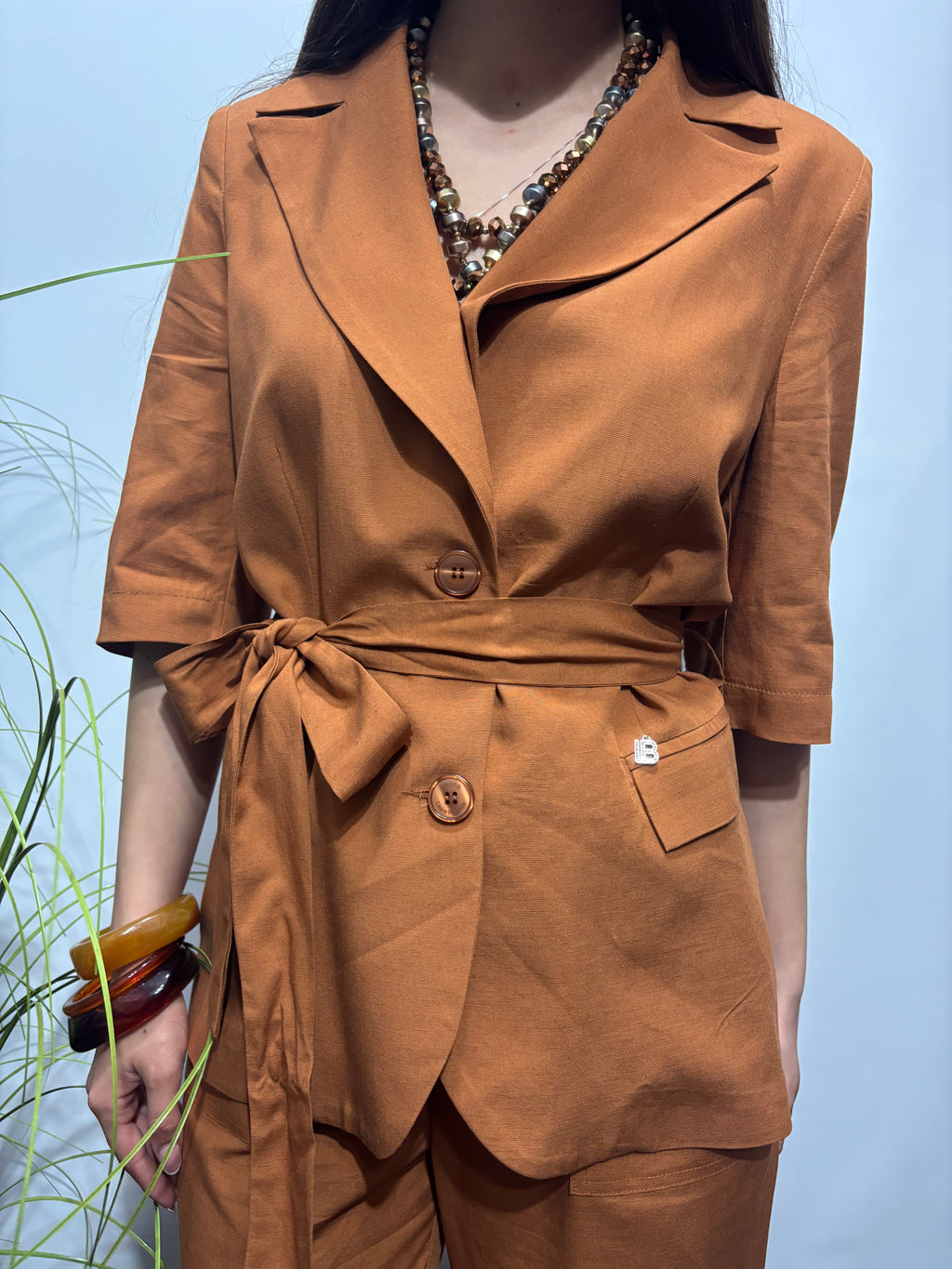Tailleur Tabacco Laura Biagiotti