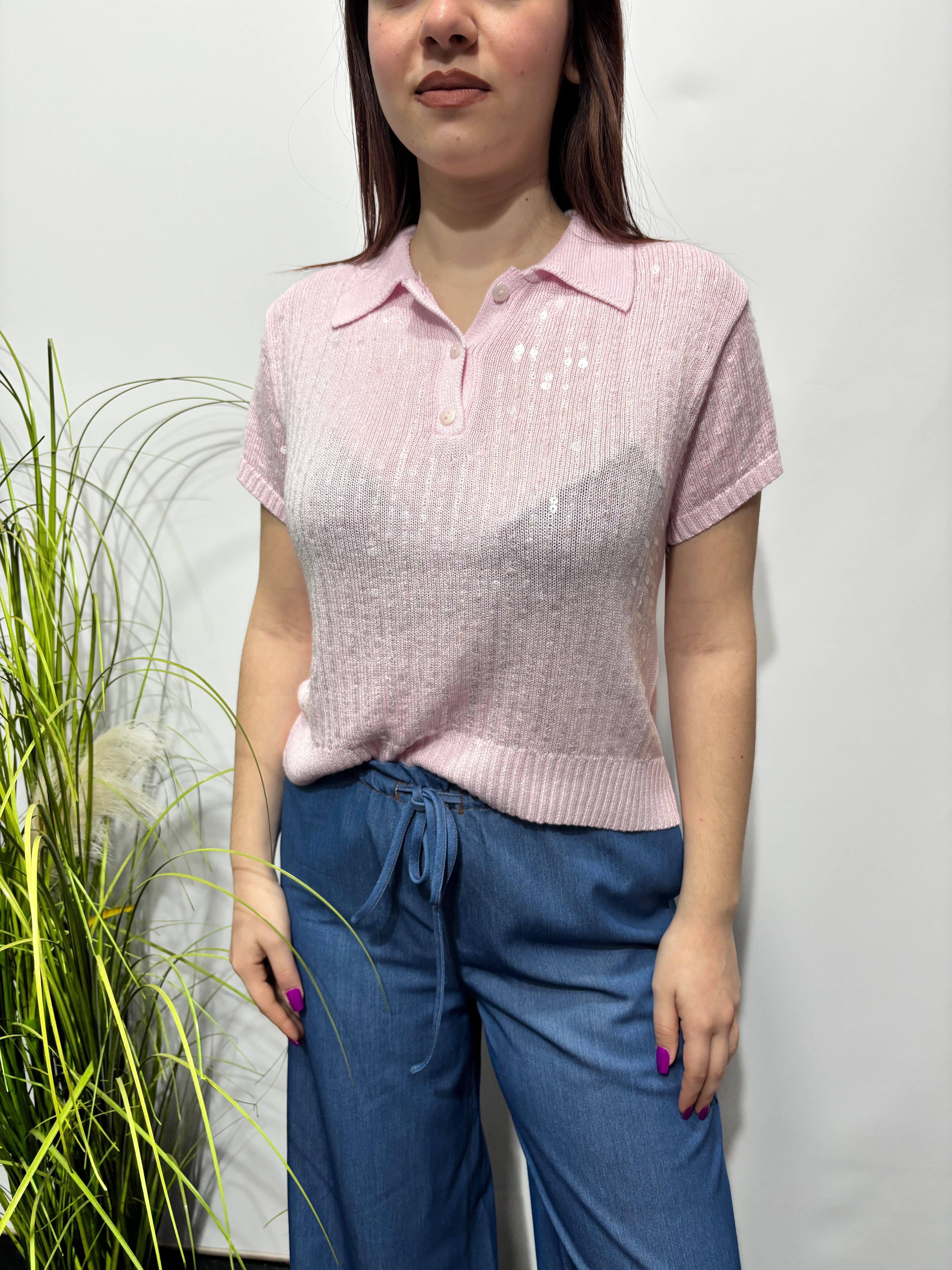 Polo pailette Coconuda