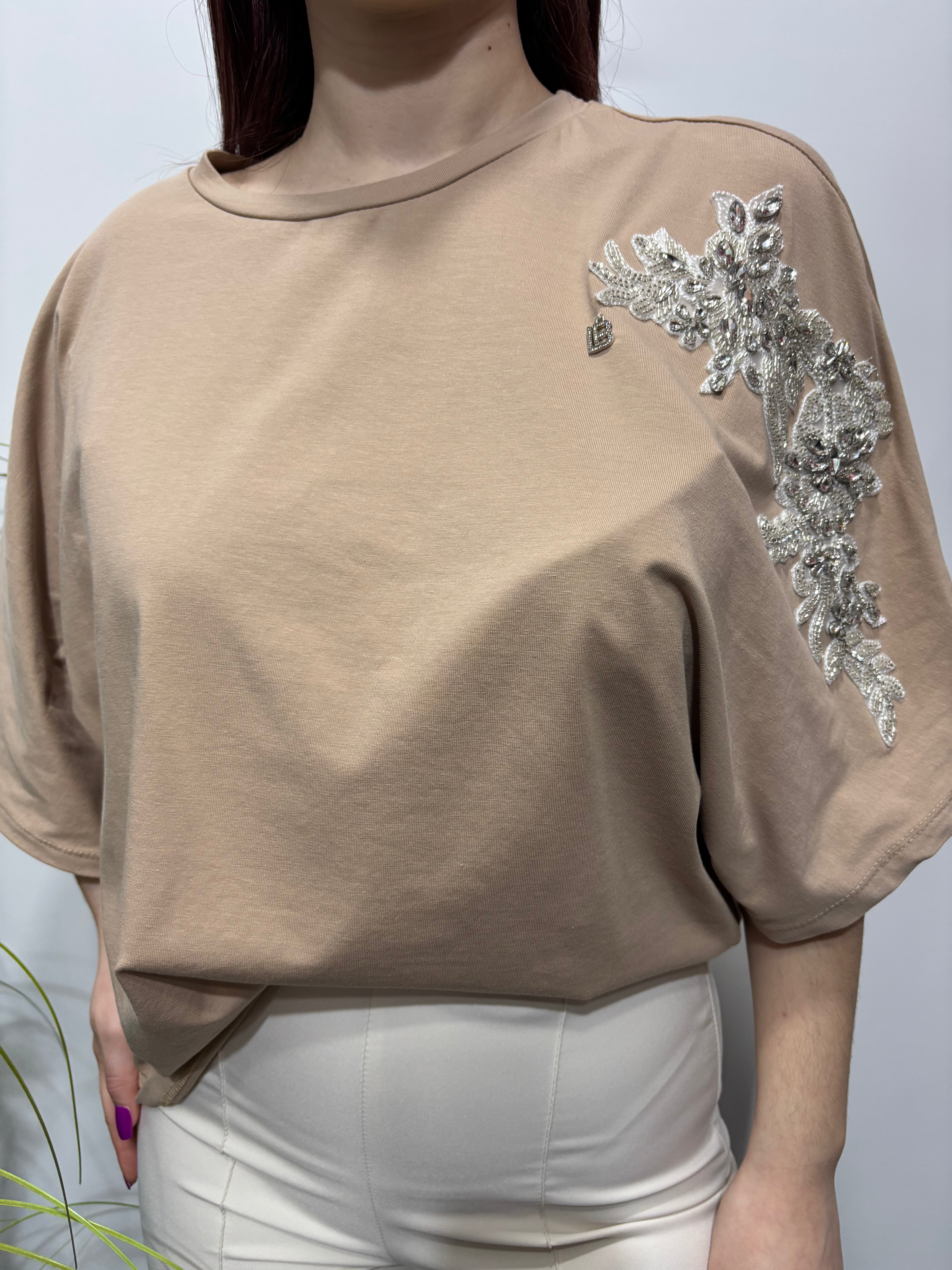 T-shirt con dettaglio Laura Biagiotti