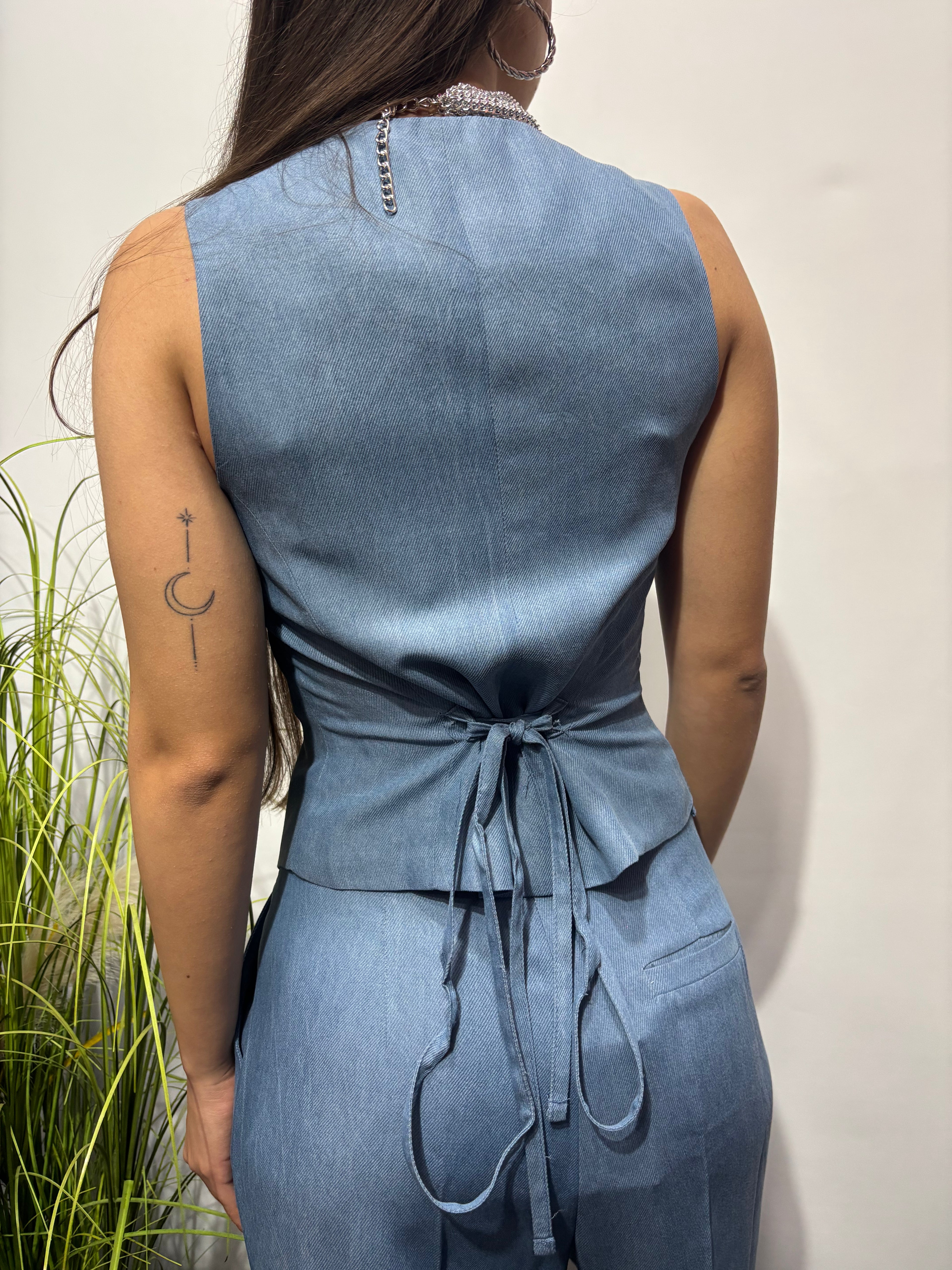 Gilet Fato jeans