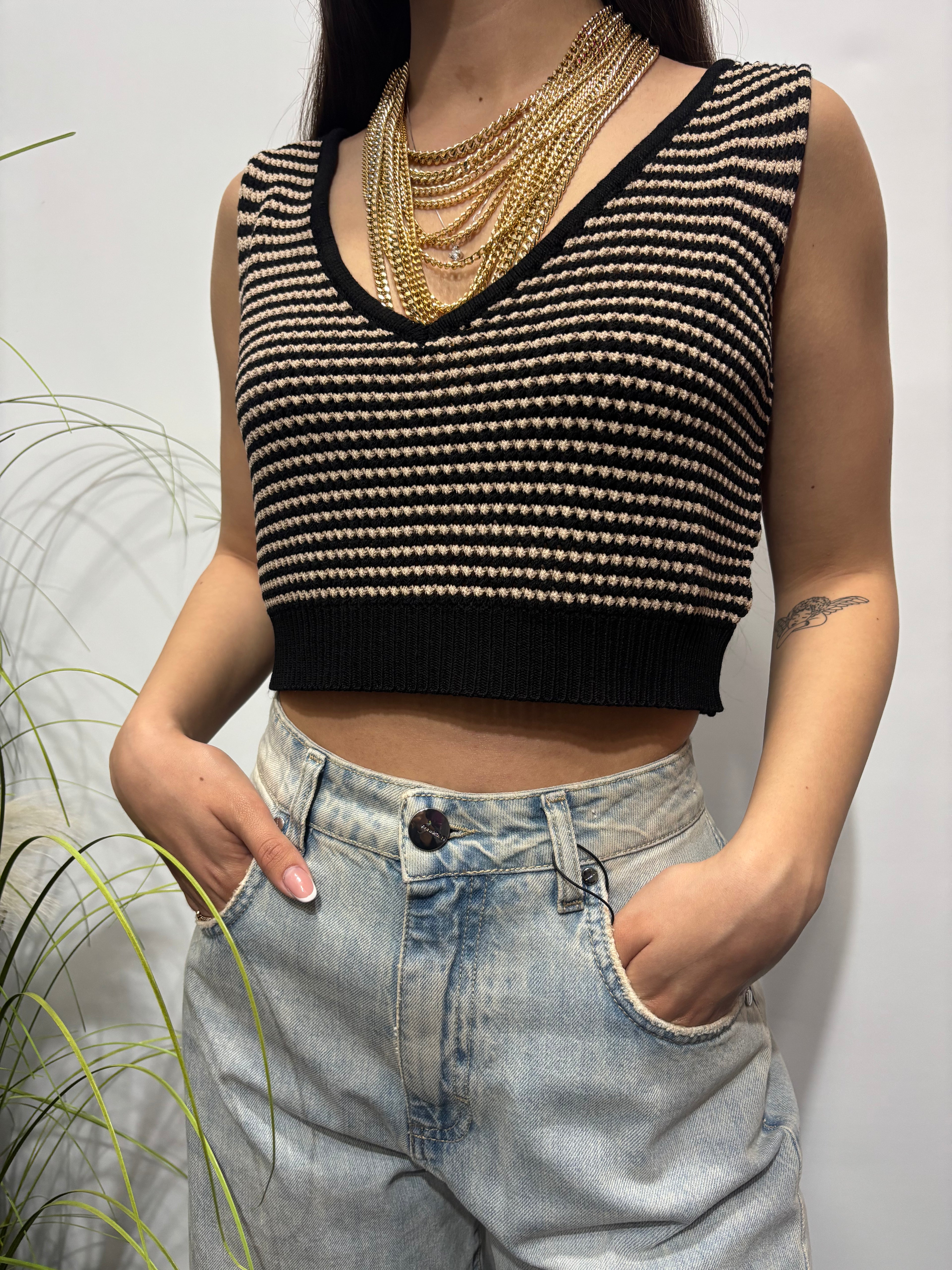 Top bicolor Annarita N