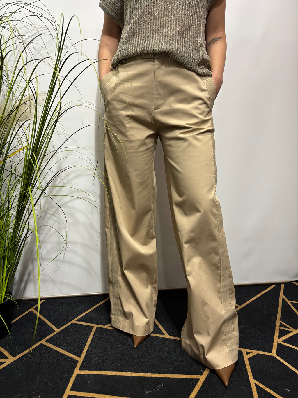 pantalone Baboo banda laterale